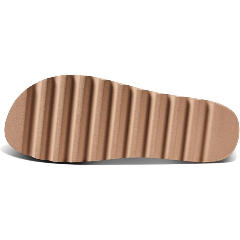Women's Slide Sandal Oasis Duo Open Toe Slip-on Hi Platform Heel Double Strap - Picture 3 of 7